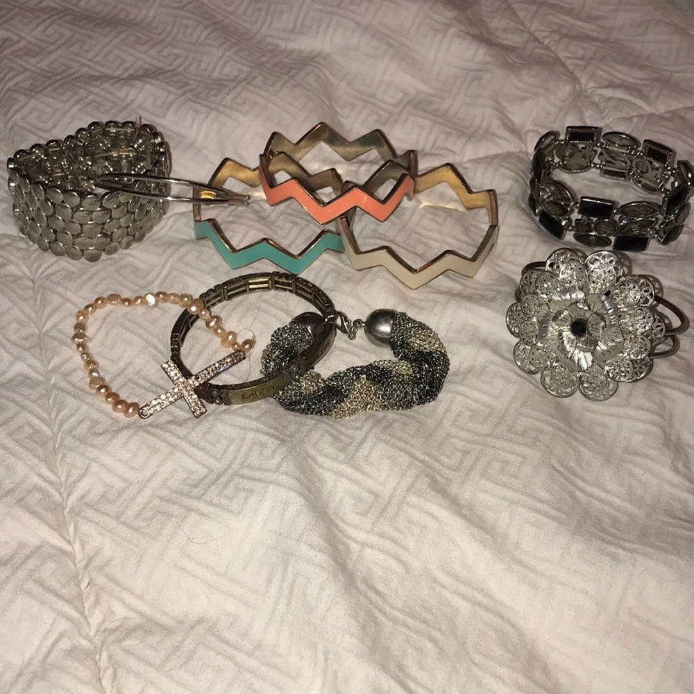 Statement bracelets bundle - Picture 2 of 3